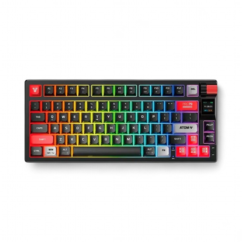 Teclado Fantech Atom Pro79 Inalámbrico Switches Azules